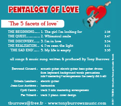 CD Pentalogy of love